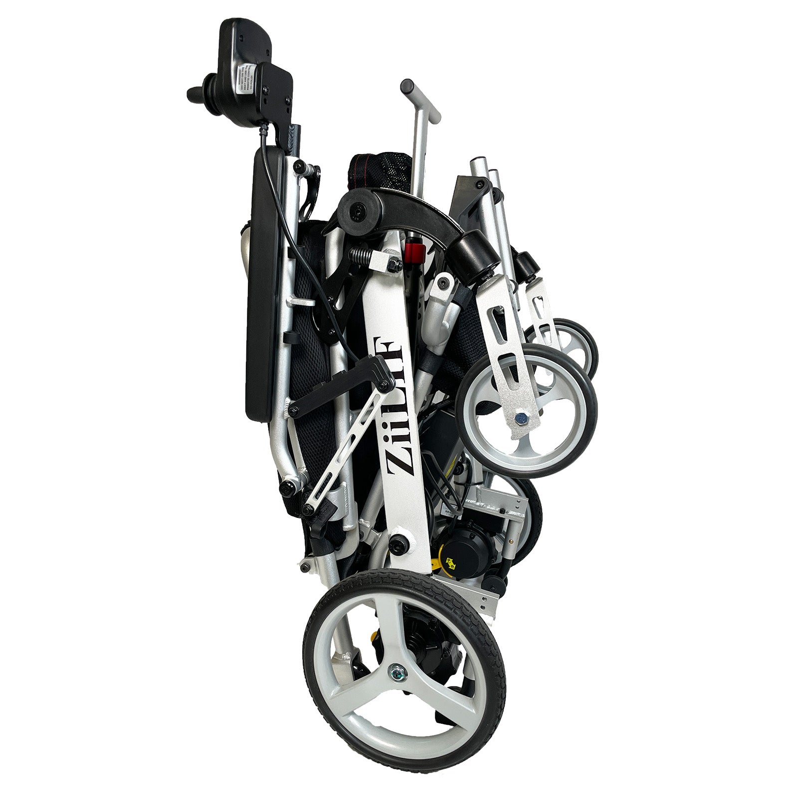 ZiiLIF PC1-2024 - Lightweight (42.1 lb) Folding Electric Wheelchair for Adults with Warranty (Flight Friendly)