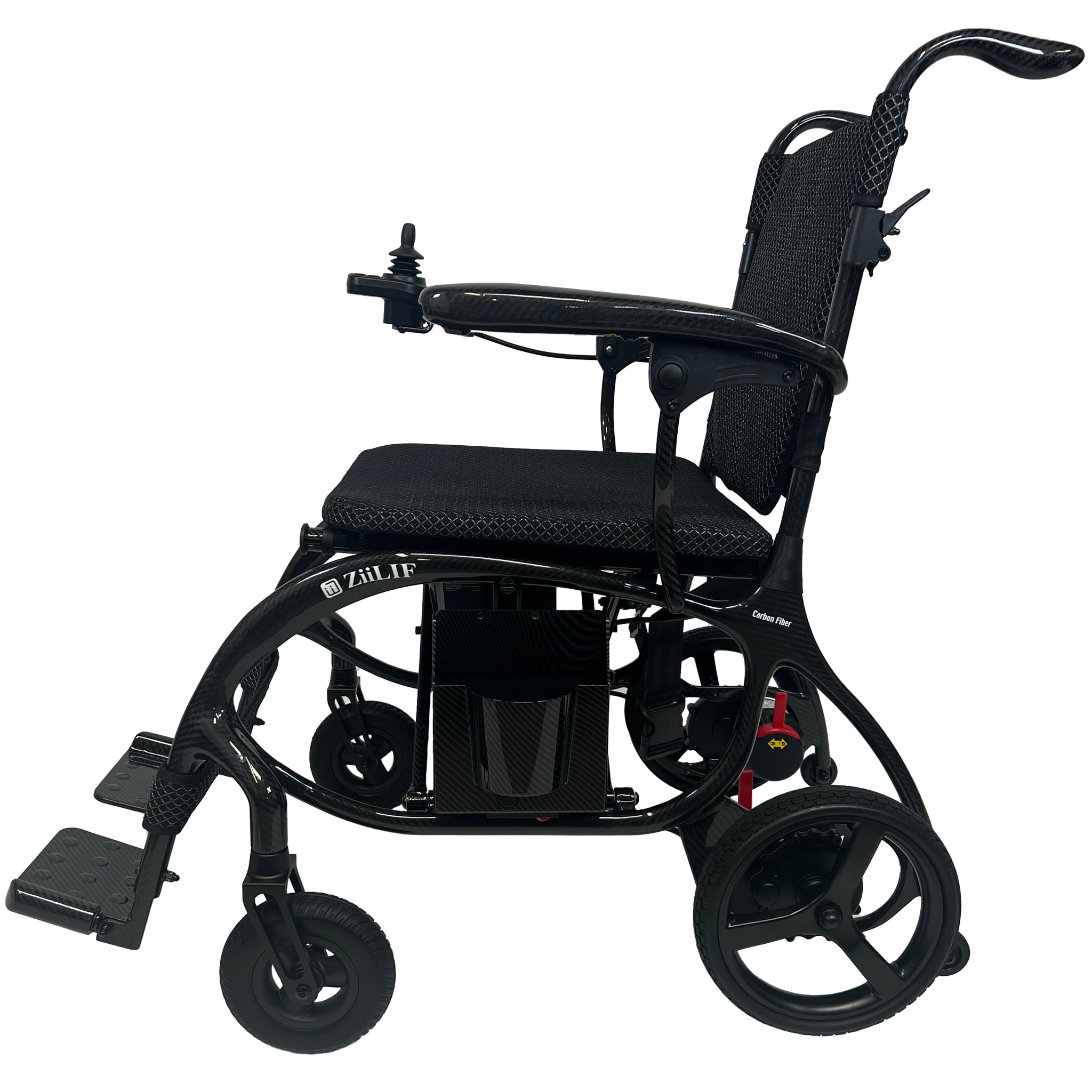 ZiiLIF X Model Carbon Fiber 28lbs Lightweight Electric Wheelchair