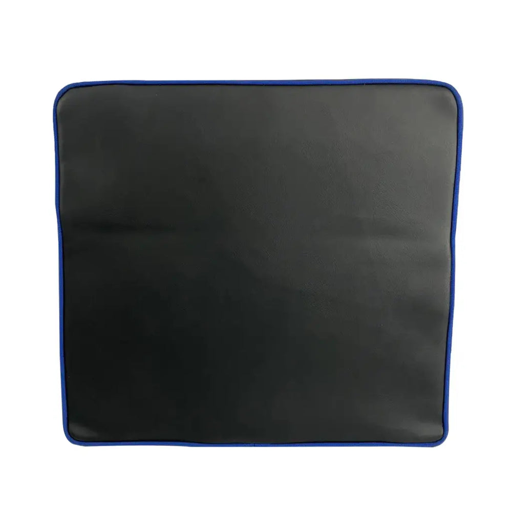 R-Series Mobility Scooter Cushion - Black with blue line /
