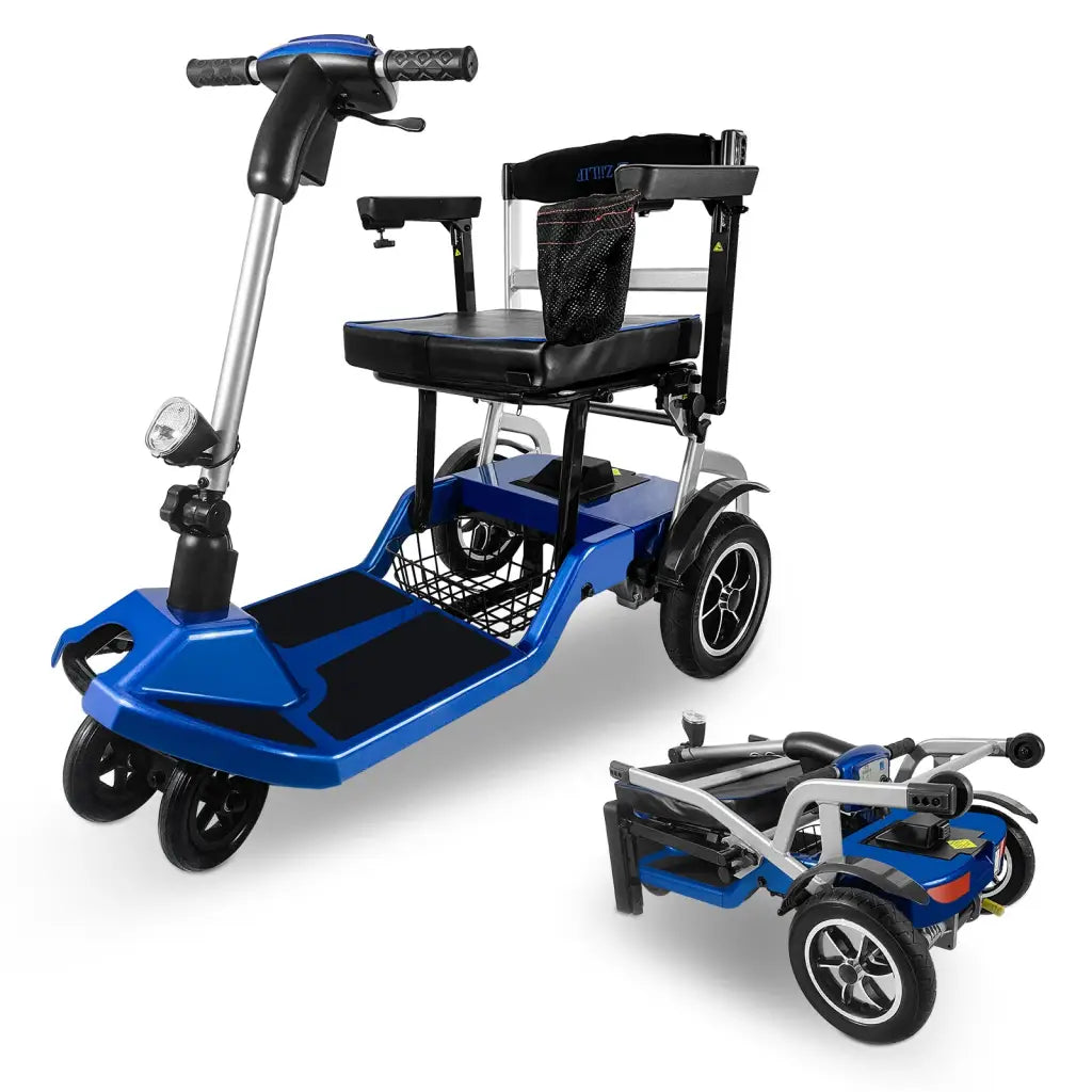 ZiiLIF-R3b 2023 Ultra Lightweight Folding Scooter for Travel – ZiiROBOT Mobility